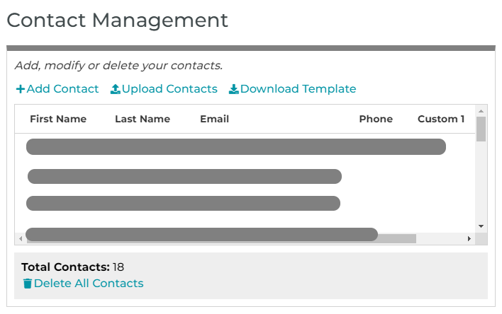 Contact-Management