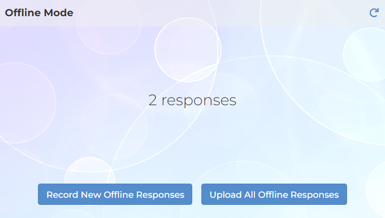 Offline Response Management